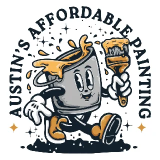 Austin’s Affordable Painting paint-bucket mascot